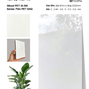 Tấm Than Tre Film Pet iS-3W