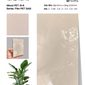 Tấm Than Tre Film Pet iS-6
