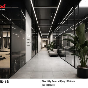 Tấm Ốp Than Tre iWood Film PET