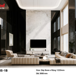 Tấm Ốp Than Tre iWood Film PET