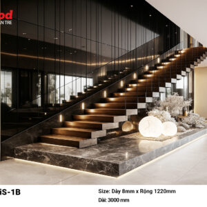 Tấm Ốp Than Tre iWood Film PET