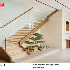 Tấm Ốp Than Tre iWood Film PET