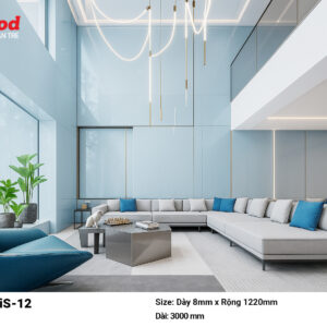 Tấm Ốp Than Tre iWood Film PET