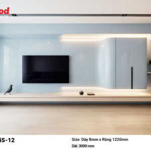 Tấm Ốp Than Tre iWood Film PET