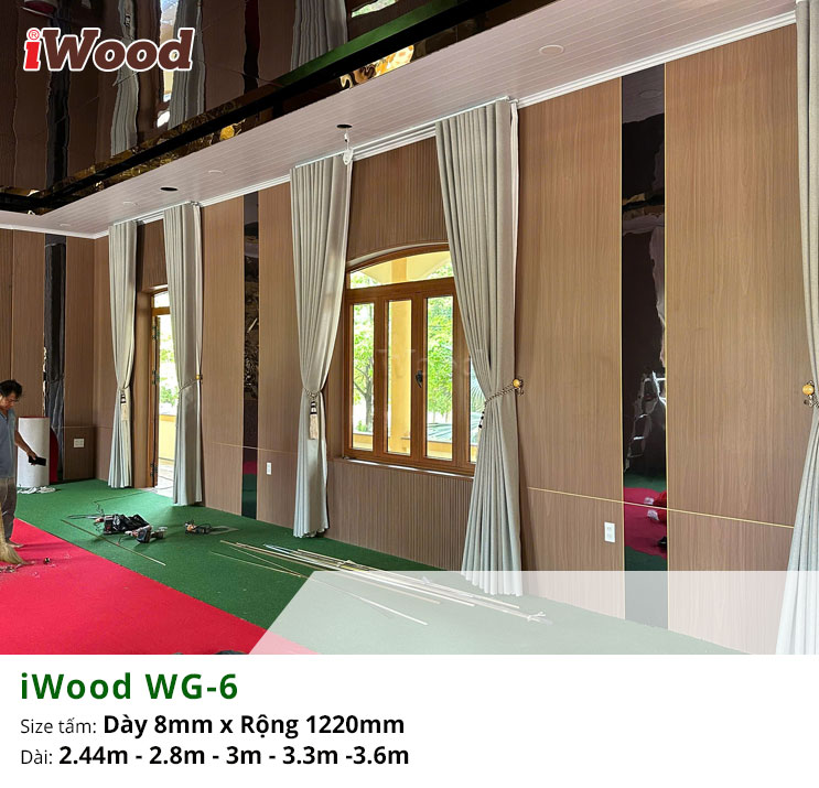 Tấm ốp than tre iWood WG-6