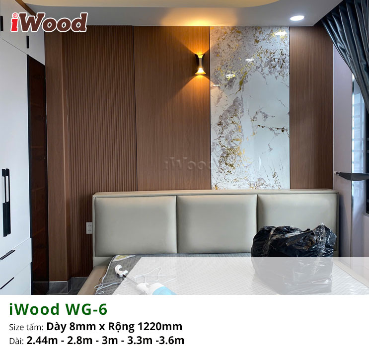 Tấm ốp than tre vân gỗ WG-6