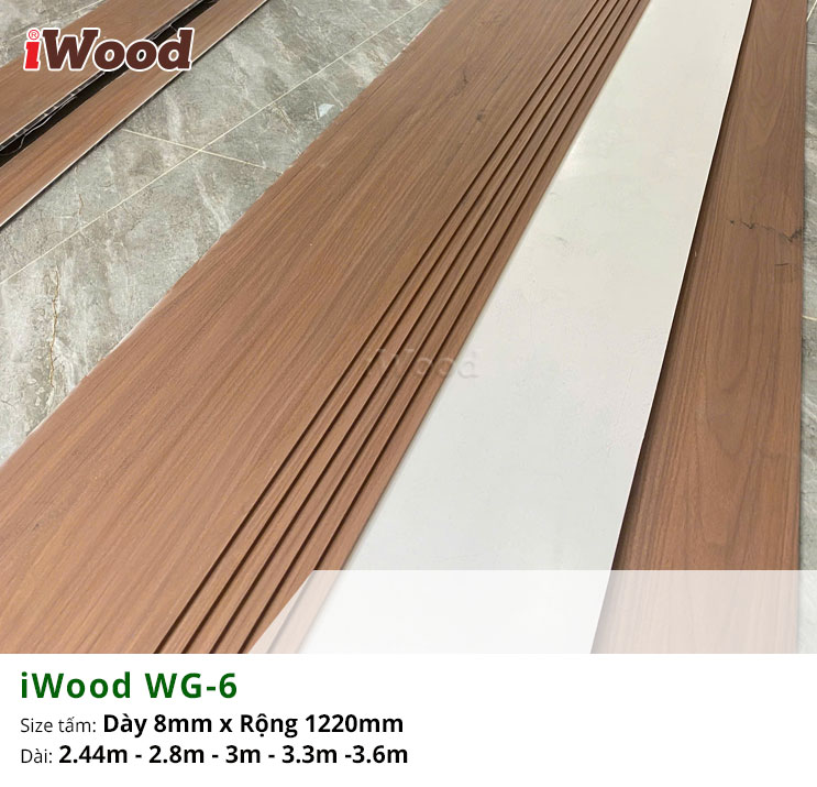 Tấm ốp than tre vân gỗ WG-6