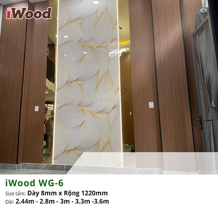 Tấm ốp than tre vân gỗ WG-6