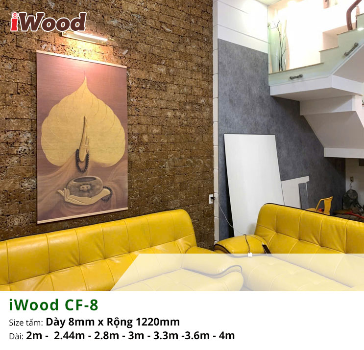 Tấm ốp than tre hèm khoá CF-8