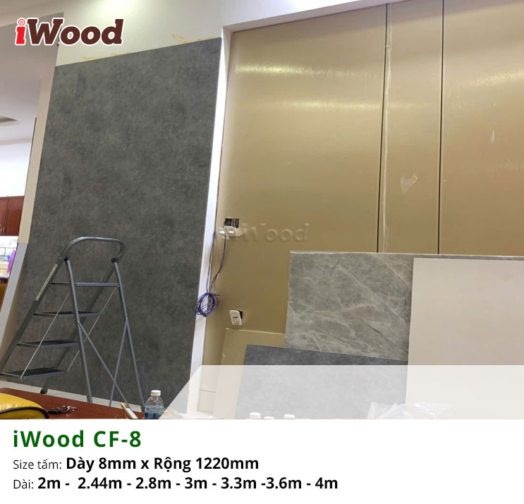 Tấm ốp than tre hèm khoá CF-8