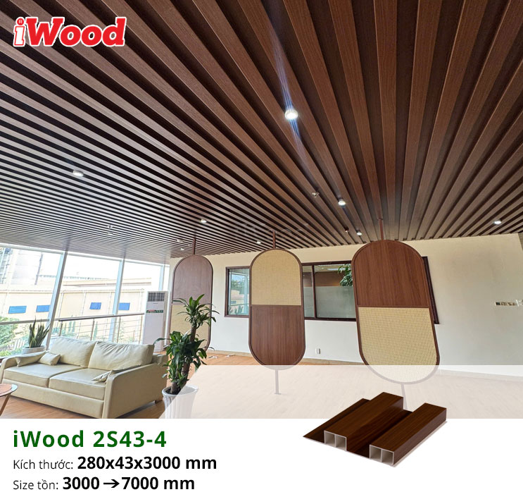 Tấm ốp iWood 2S43-4