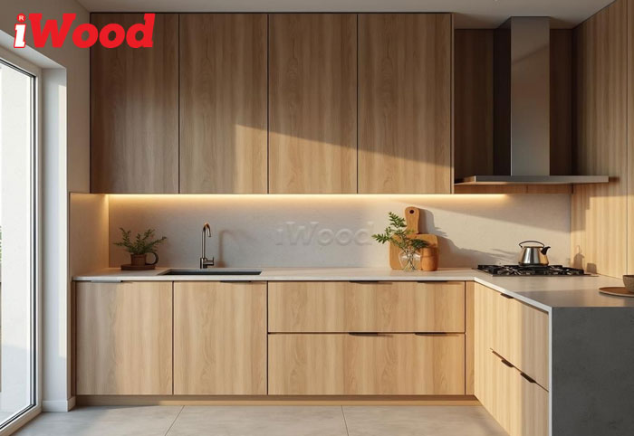 Tủ bếp PVC iWood