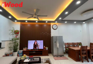 Tấm lam sóng nhựa giả gỗ iWood