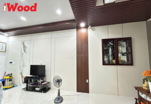 Tấm ốp than tre kết hợp tấm ốp SPC