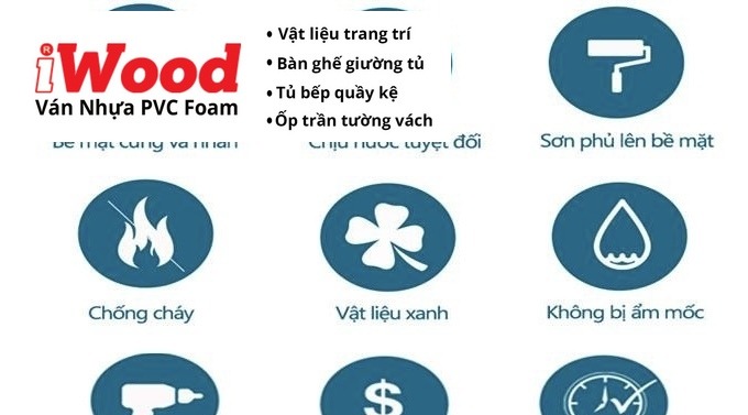 Thi công ván nhựa PVC Foam iWood chuyên nghiệp