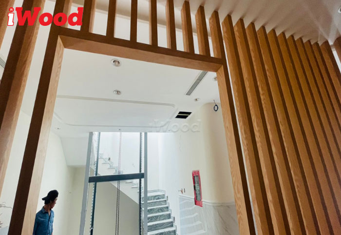 Thanh lam nhựa giả gỗ iWood ứng dụng đa dạng