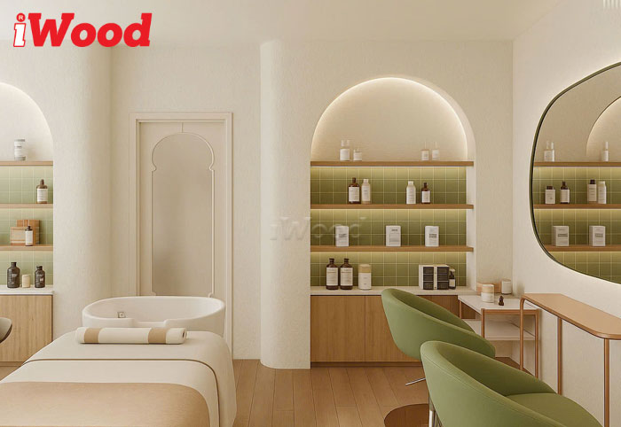 Tấm ốp tường Quận 10 iWood - Vân giả đá LF sang trọng