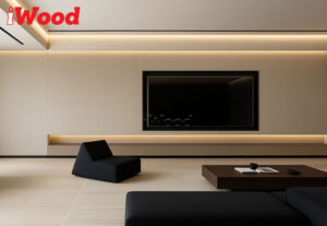 Tấm ốp than tre vân vải iWood CL