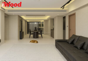 Tấm ốp than tre vân vải iWood CL