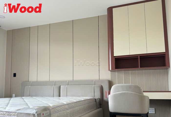 Các loại tấm ốp tường phòng ngủ iWood đa dạng mẫu mã