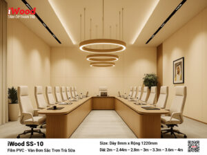 Tấm Ốp Than Tre Film đơn sắc SS-10