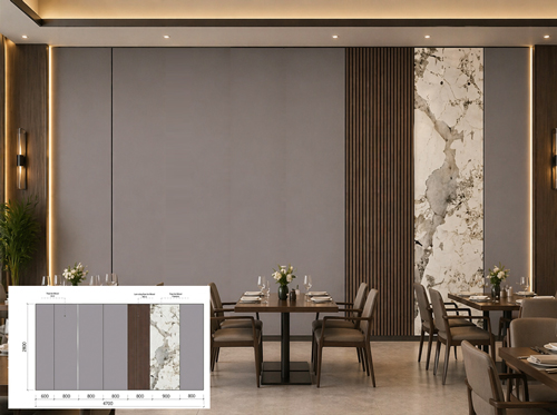 Thi công tấm lam sóng iWood 4S24-33 ốp trần tại Bình Thạnh