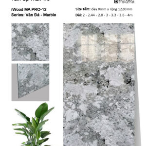 Tấm ốp than tre vân đá MA Pro-12