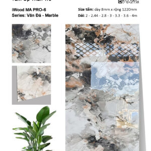 Tấm ốp than tre vân đá MA Pro-6