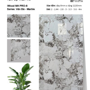 Tấm ốp than tre vân đá MA Pro-8