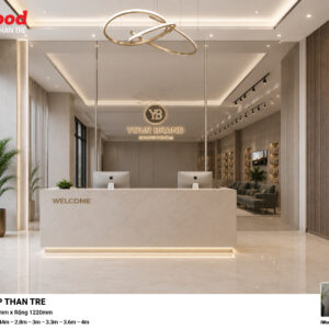 Tấm ốp than tre Film tráng gương bạc iWood GB
