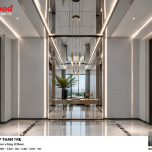 Tấm ốp than tre Film tráng gương bạc iWood GB