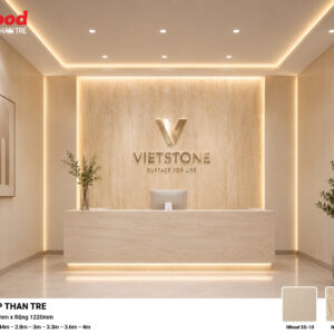 Tấm ốp than tre vân đá iWood Tra-2