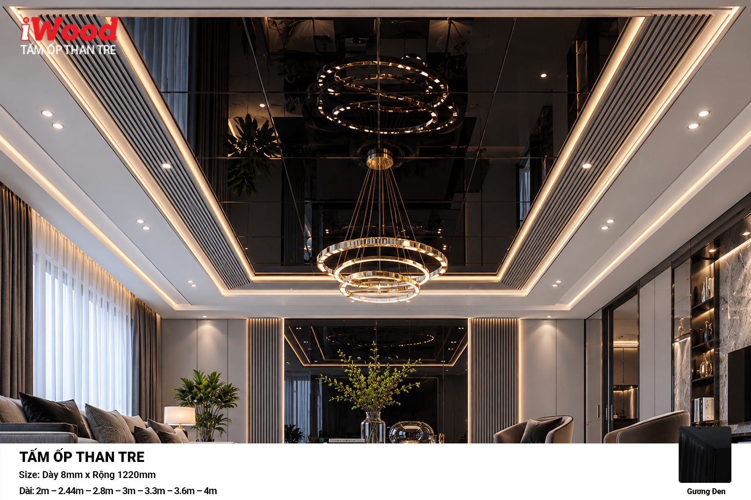 Tấm Than Tre Tráng Gương