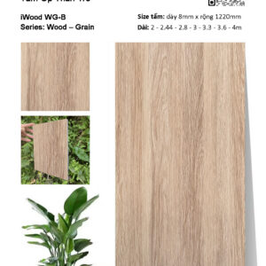 Tấm ốp than tre iWood WG-B