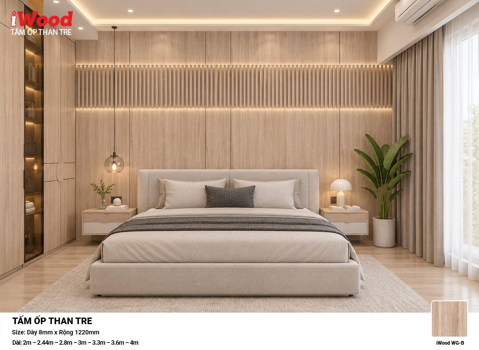 tấm ốp than tre