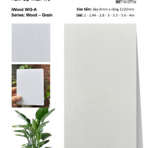 Tấm ốp than tre iWood WG-A