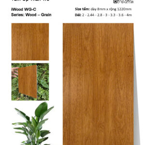 Tấm ốp than tre iWood WG-C