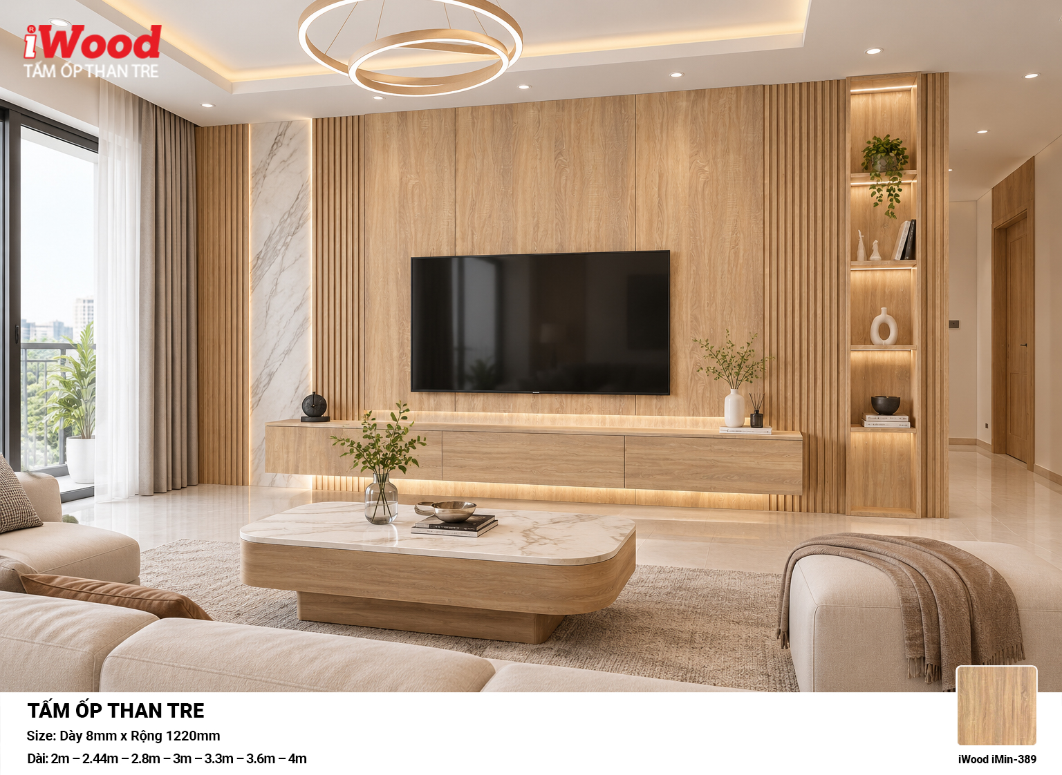 tấm ốp than tre