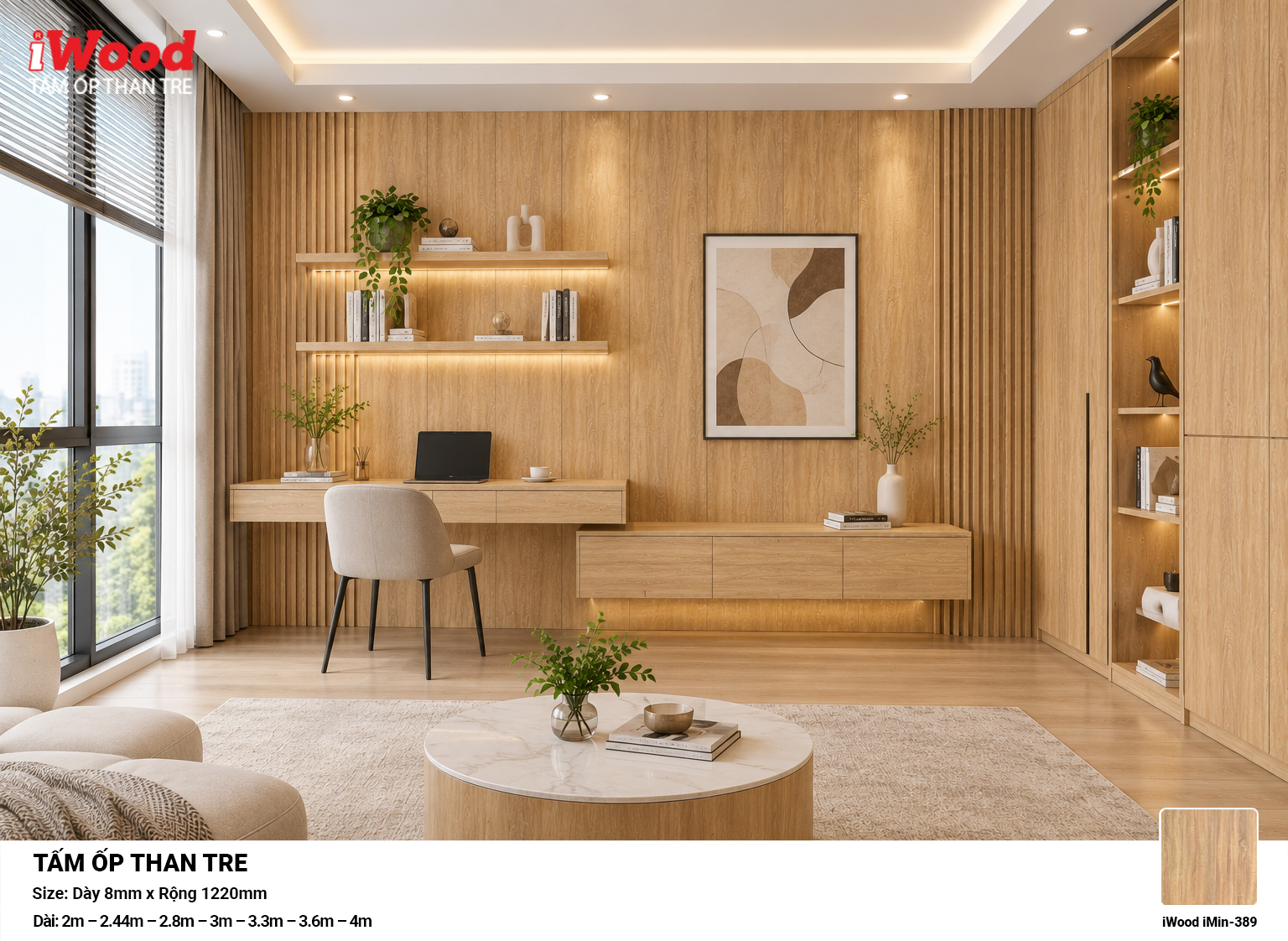 tấm ốp than tre