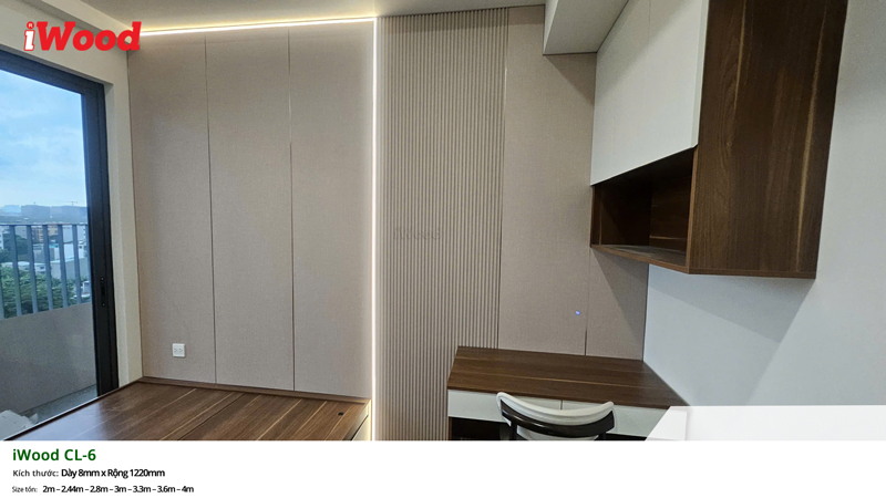 tấm ốp than tre iWood CL-6