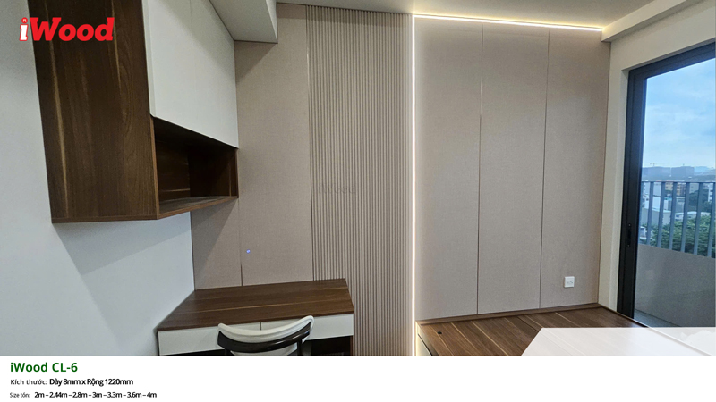 tấm ốp than tre iWood CL-6
